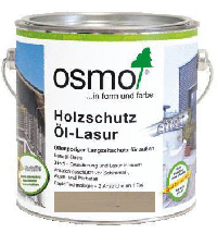 OSMO Holzschutz Öl-Lasur Effekt Защитное масло-лазурь для древесины с эффектом серебра для наружных работ